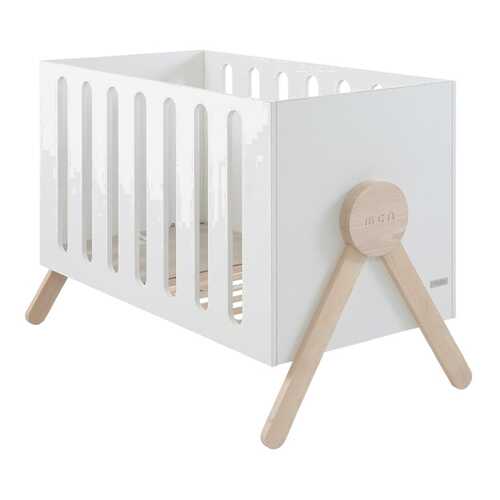 Кровать Micuna Swing Big Relax (Микуна Свинг Биг Релакс) 140*70 white/water wood в Орматек