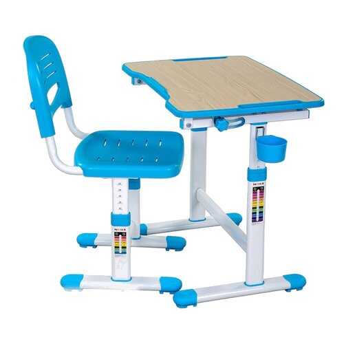 Парта со стулом Fun Desk PICCOLINO II Blue (голубой) в Орматек