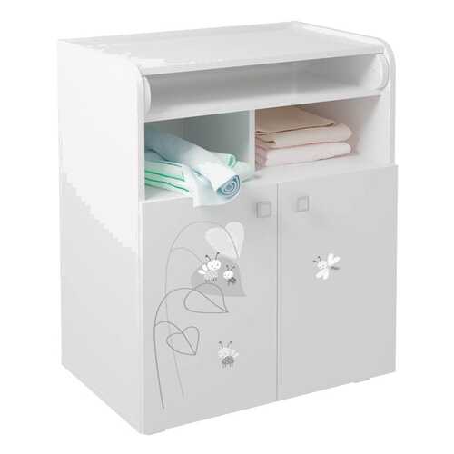 Пеленальный комод Polini Kids French 1270 Teddy, Белый в Орматек