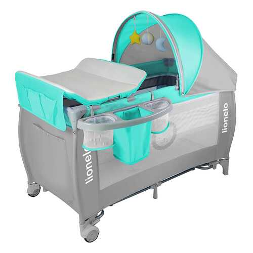 Манеж детский Lionelo LO-Sven Plus Turquoise в Орматек