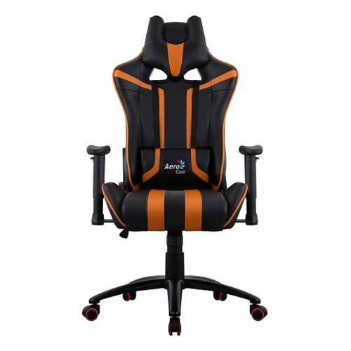 Игровое кресло AeroCool AC120 AIR, оранжевый/черный в Орматек