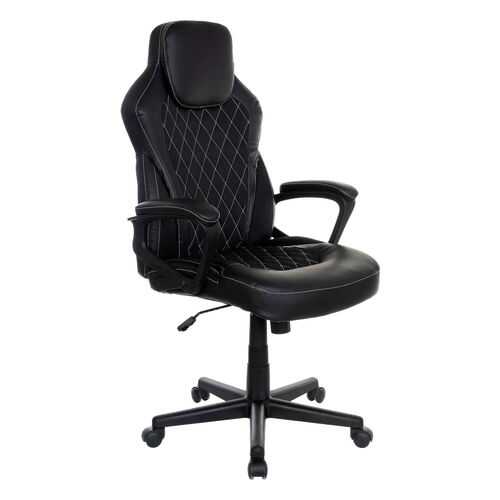 Игровое кресло College BX-3769/Кожа PU черная в Орматек
