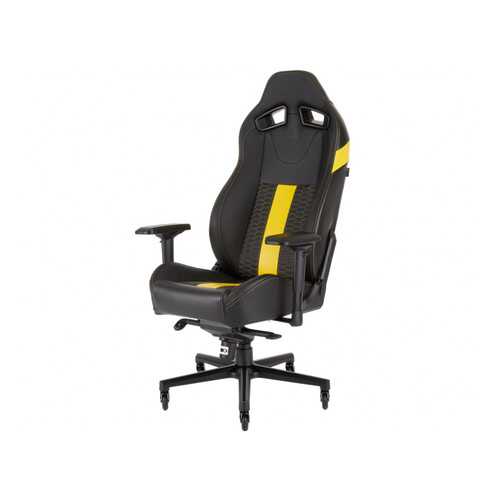 Игровое кресло Corsair GamingT2 Road Warrior CF-9010010-WW, черный/желтый в Орматек