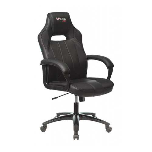 Кресло игровое Бюрократ VIKING 2 AERO BLACK EDITION черный искусст.кожа/ткань в Орматек