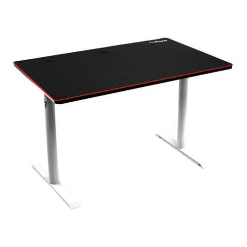 Компьютерный стол Arozzi Arena Leggero Gaming Desk/Черный МДФ/Белый металл в Орматек