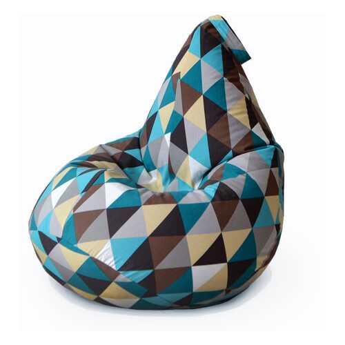 Кресло-мешок груша MyPuff, размер L-Компакт, Ромб в Орматек