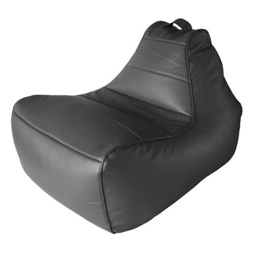 Кресло-мешок Папа Пуф Modern Lounger Black, размер L, экокожа, черный в Орматек