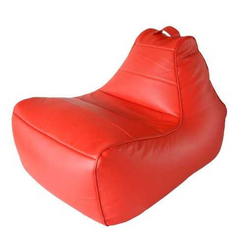 Кресло-мешок Папа Пуф Modern Lounger Red, размер L, экокожа, красный в Орматек