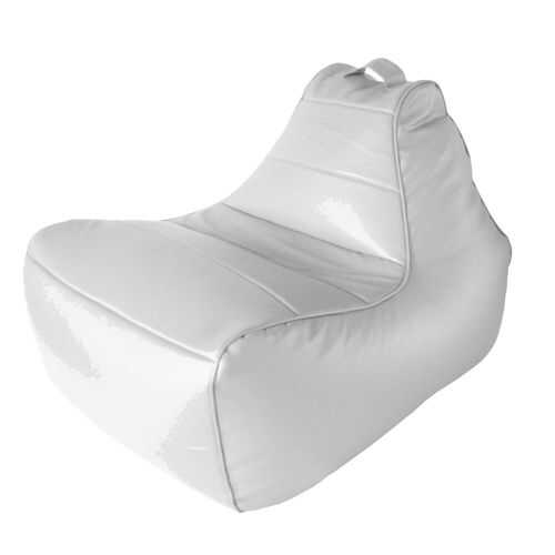 Кресло-мешок Папа Пуф Modern Lounger White, размер L, экокожа, белый в Орматек