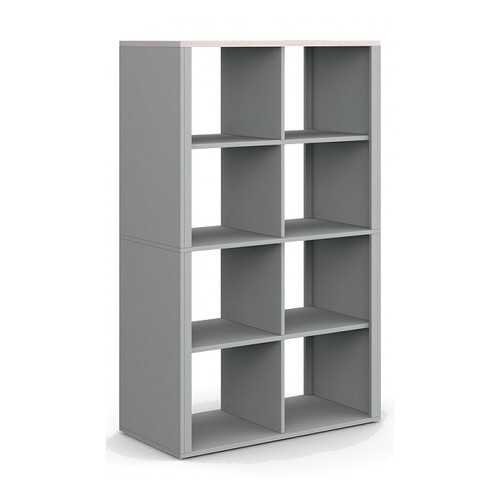 Стеллаж Pointex POI27141302 90x45x146 см, бежевый/серый в Орматек