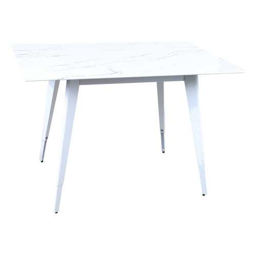 Кухонный стол Ричмонд DT-983-G/W-120 Белый, стекло в Орматек